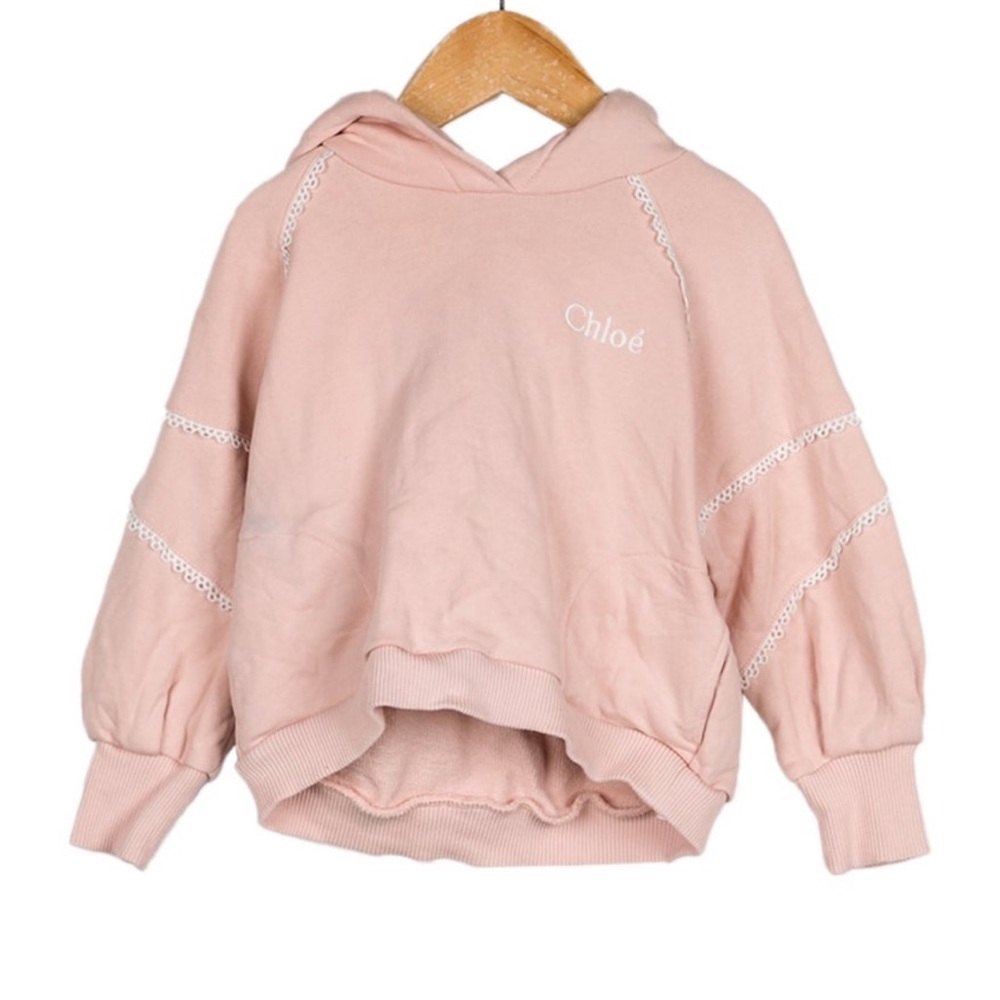 Chloe Kids Light Pink Hoodie